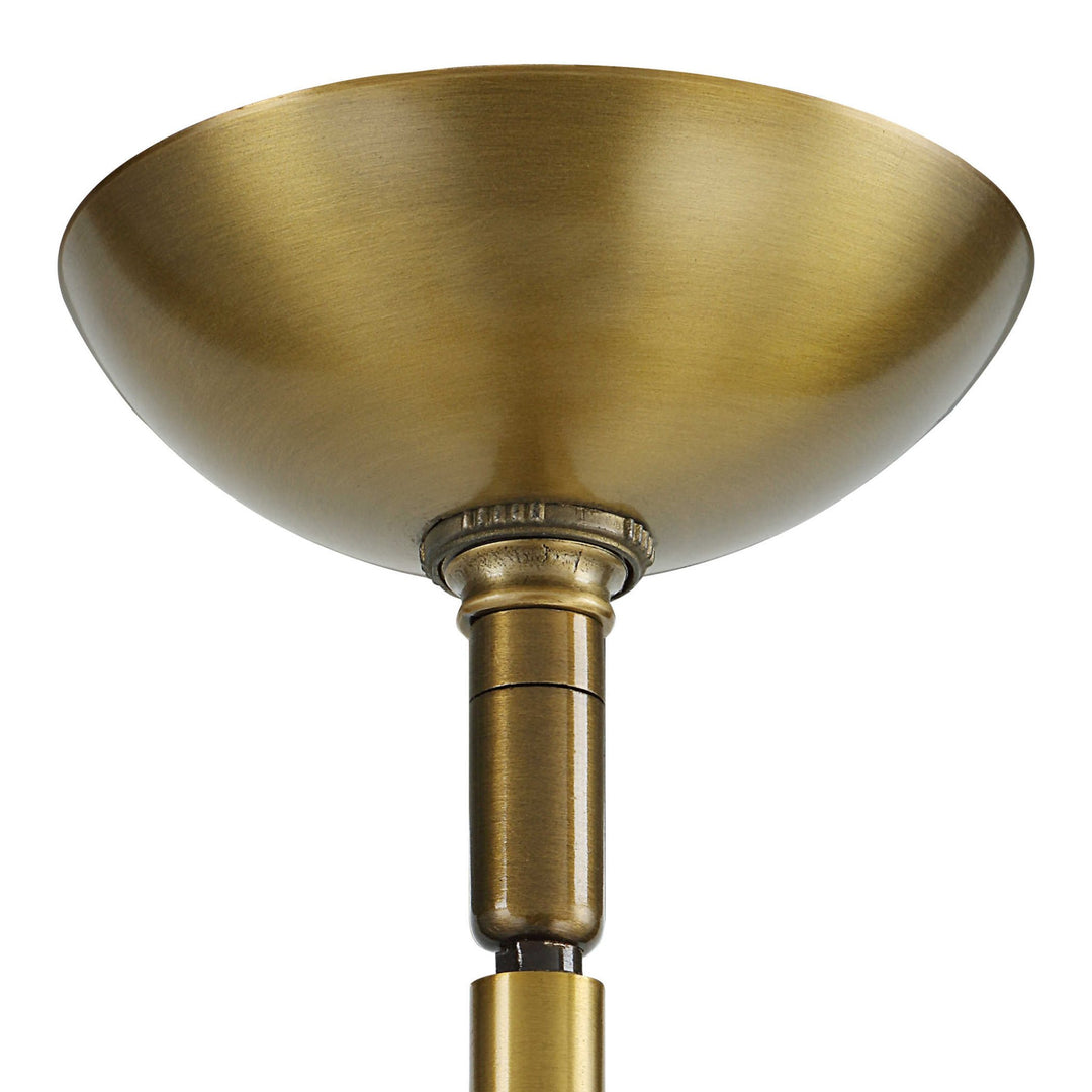 DROPLET ANTIQUE BRASS SPUTNIK CHANDELIER