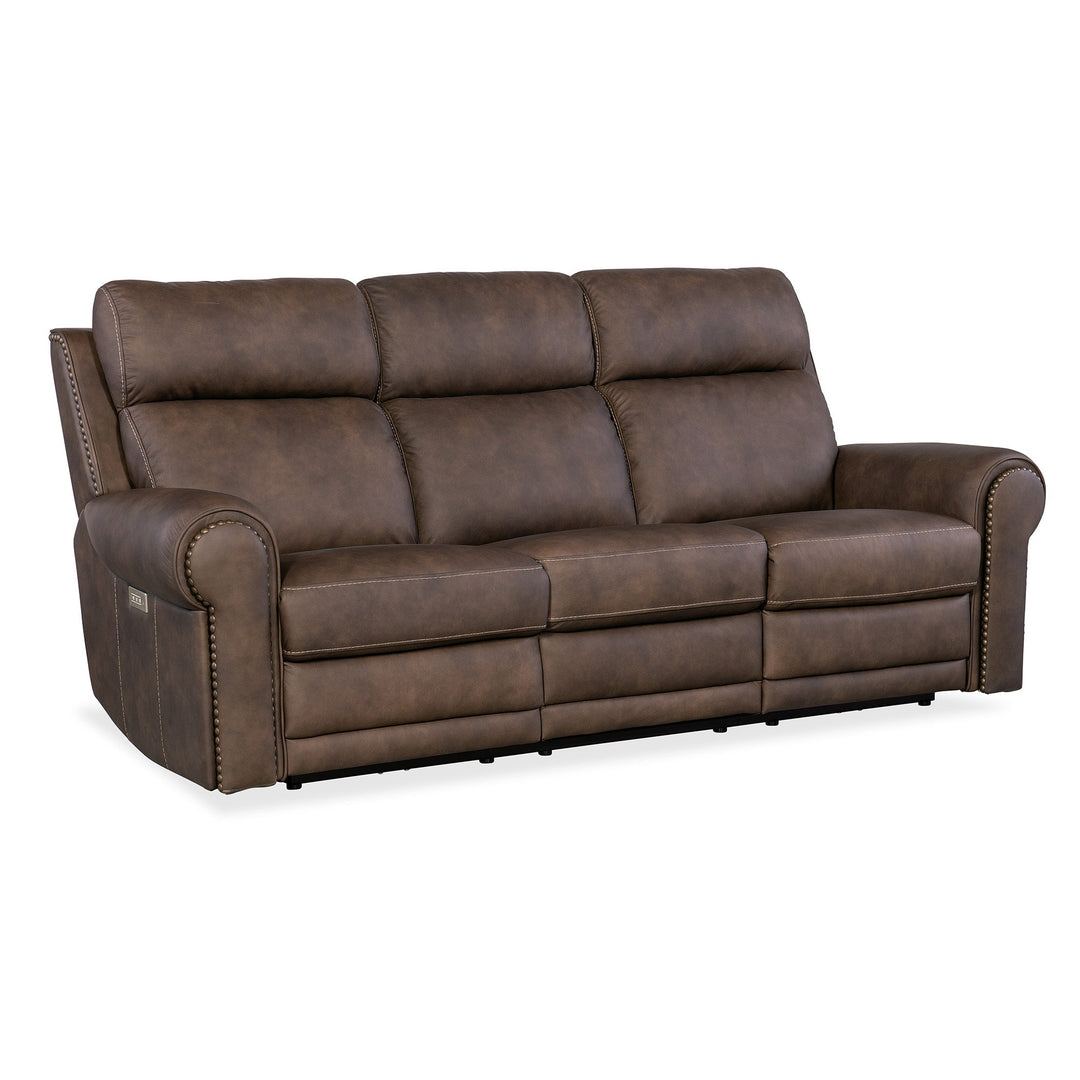 DUNCAN POWER SOFA WITH POWER HEADREST AND LUMBAR