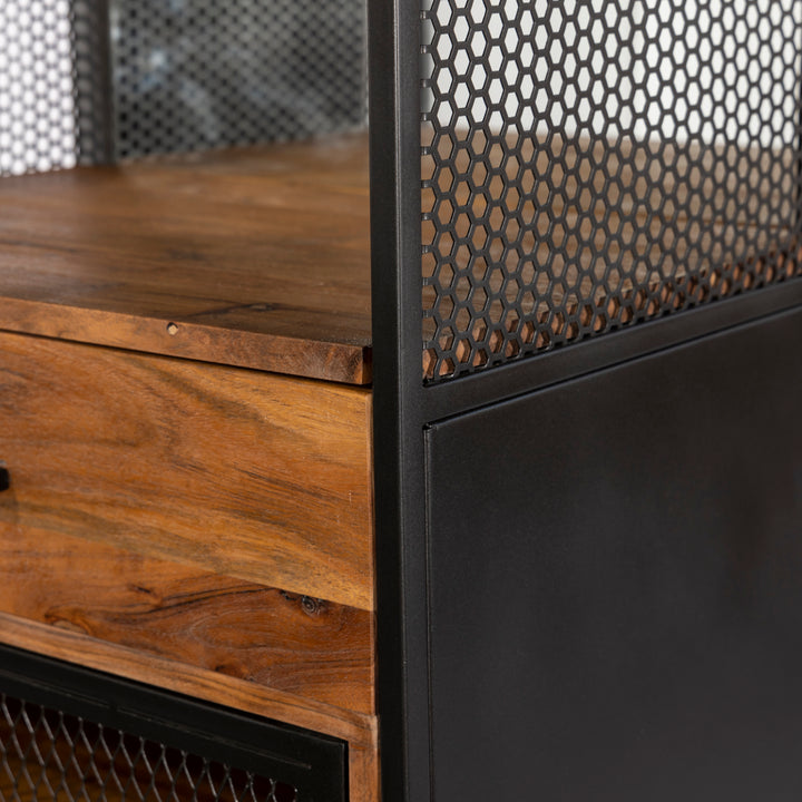 DUNHAM ARCHED WINE & BAR CABINET