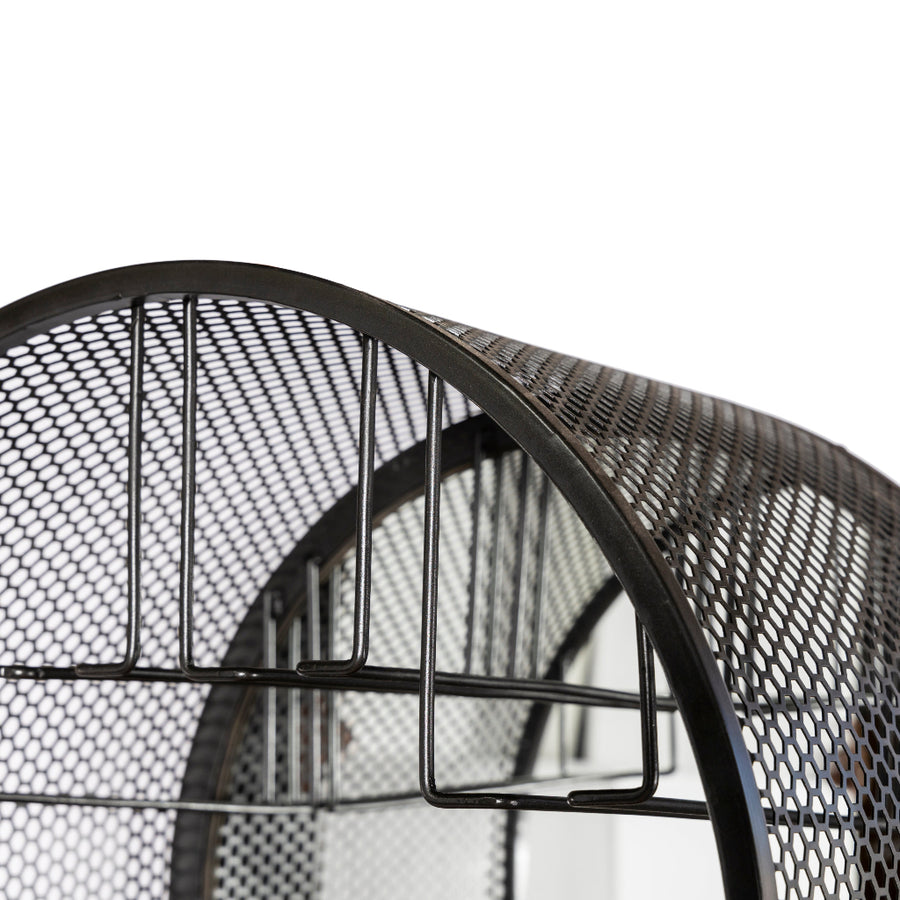 DUNHAM ARCHED WINE & BAR CABINET