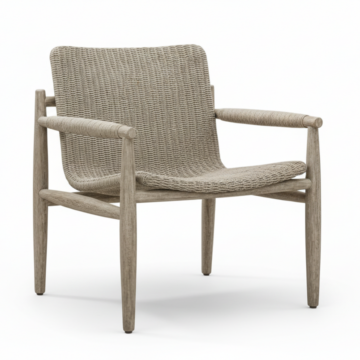 SUMBA WICKER OUTDOOR LOUNGE CHAIR