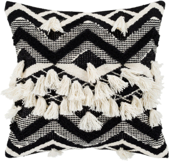 EBANO FRINGE WOOL PILLOW