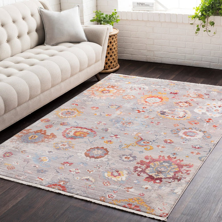 EDEN RUG: GREY MULTI