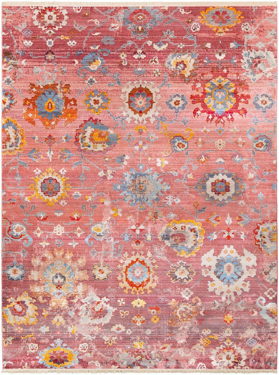 EDEN RUG: PINK ROSE