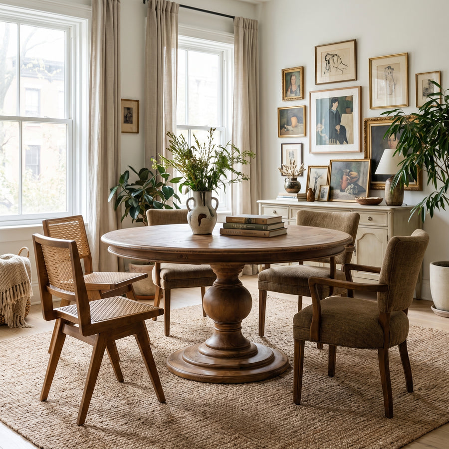 ELEANOR 60"RD DINING TABLE