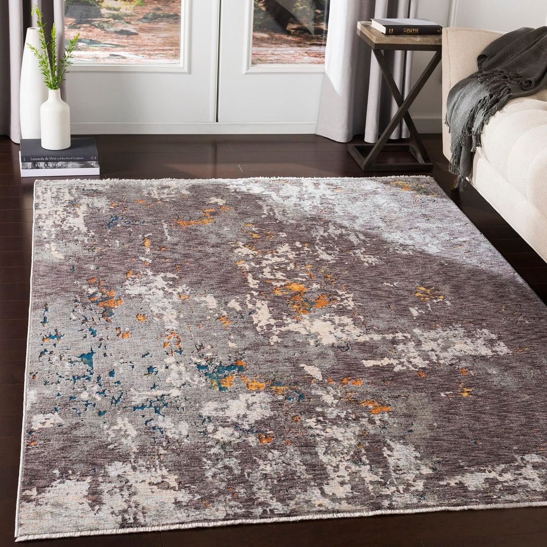 ELIJA RUG: CHARCOAL MULTI