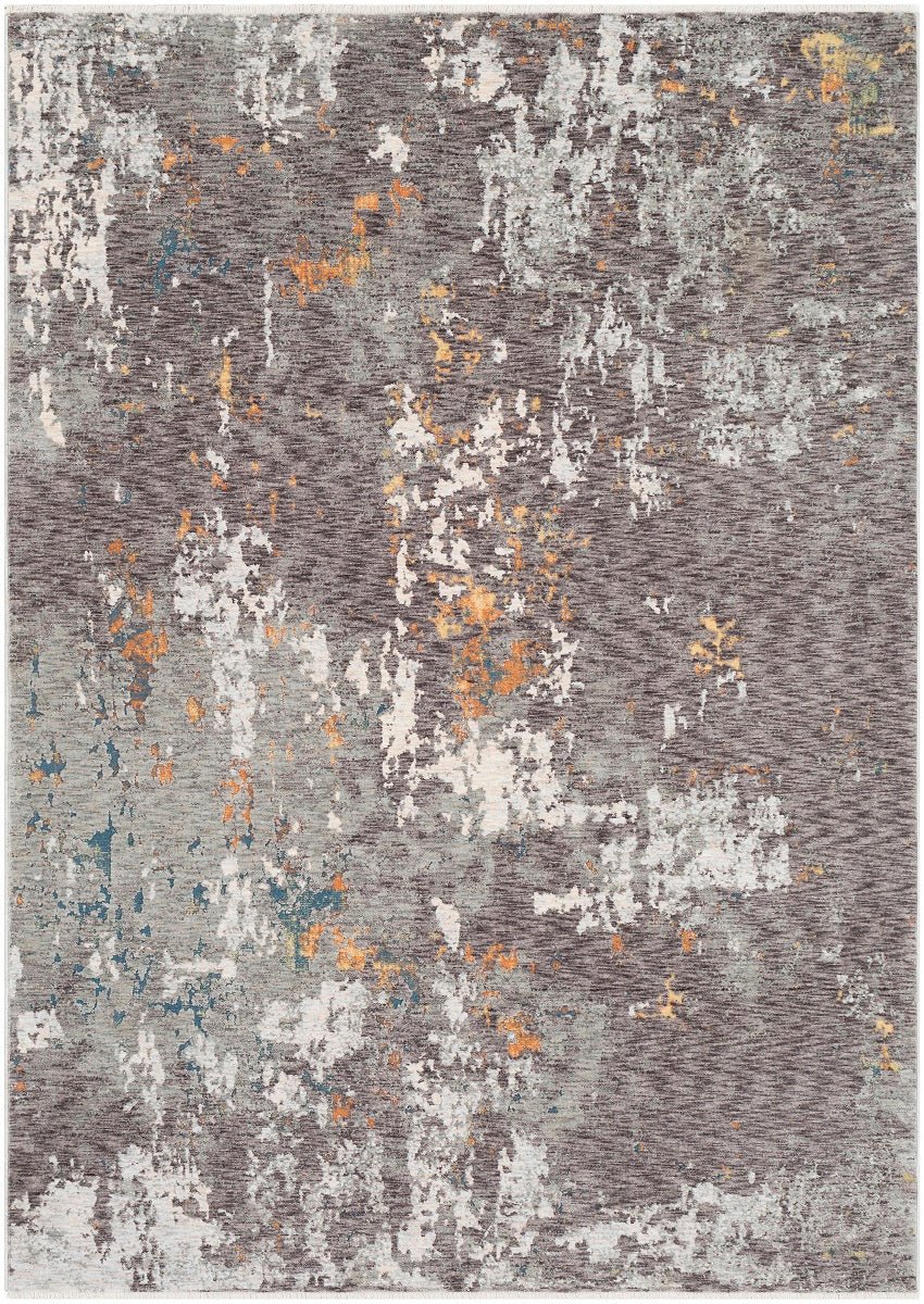 ELIJA RUG: CHARCOAL MULTI