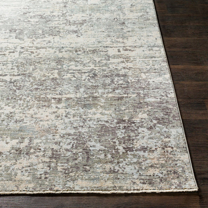 ELIN RUG: CHARCOAL, OLIVE MULTI