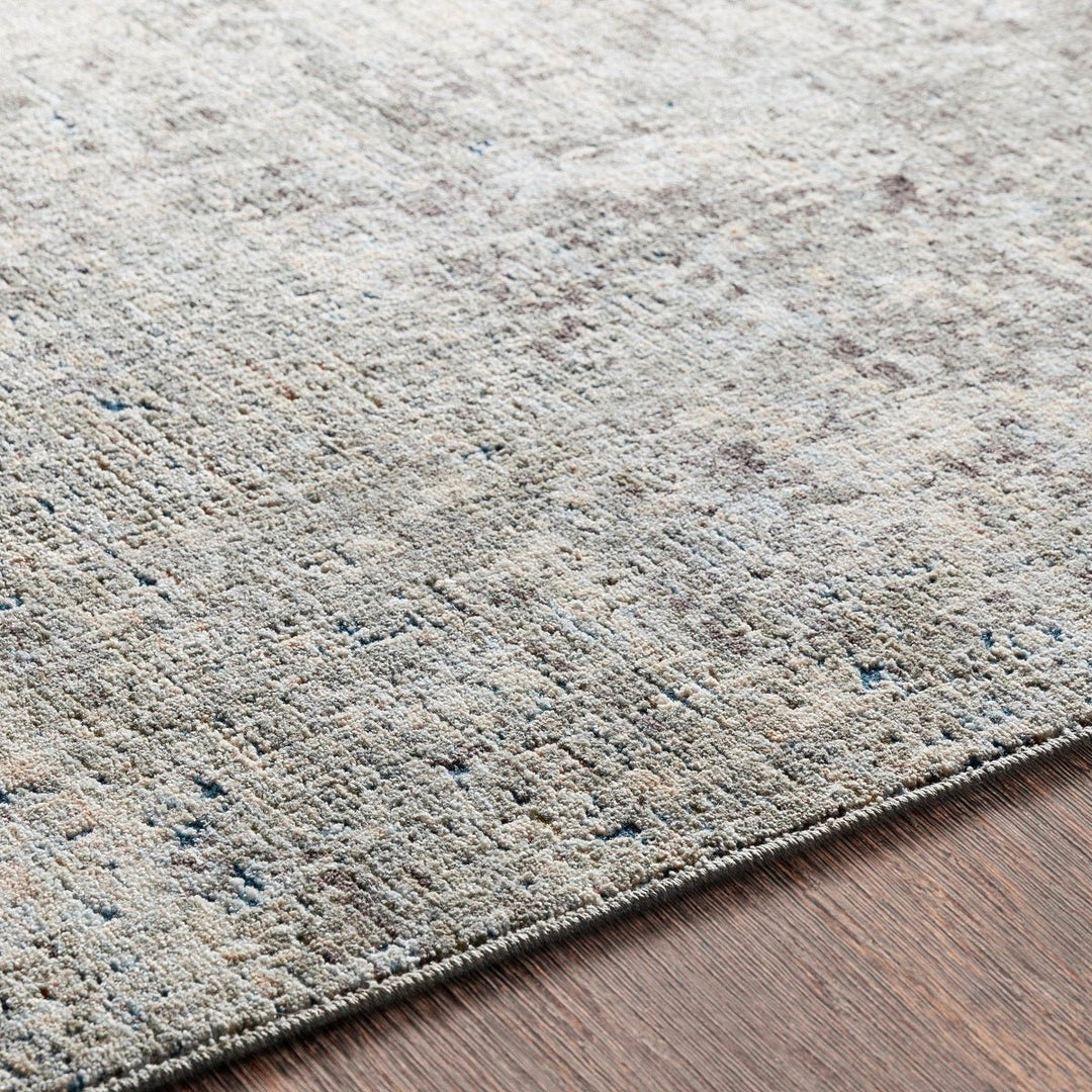 ELIN RUG: SILVER, STONE MULTI