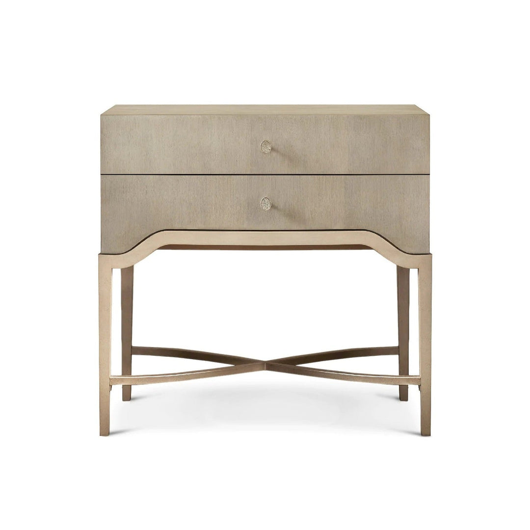 ELIXER TWO DRAWER NIGHTSTAND