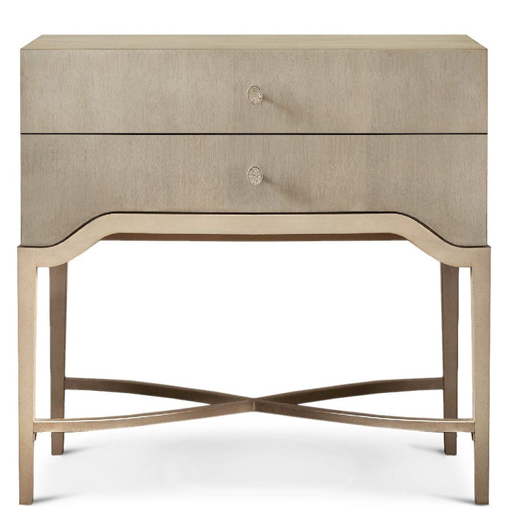 ELIXER TWO DRAWER NIGHTSTAND