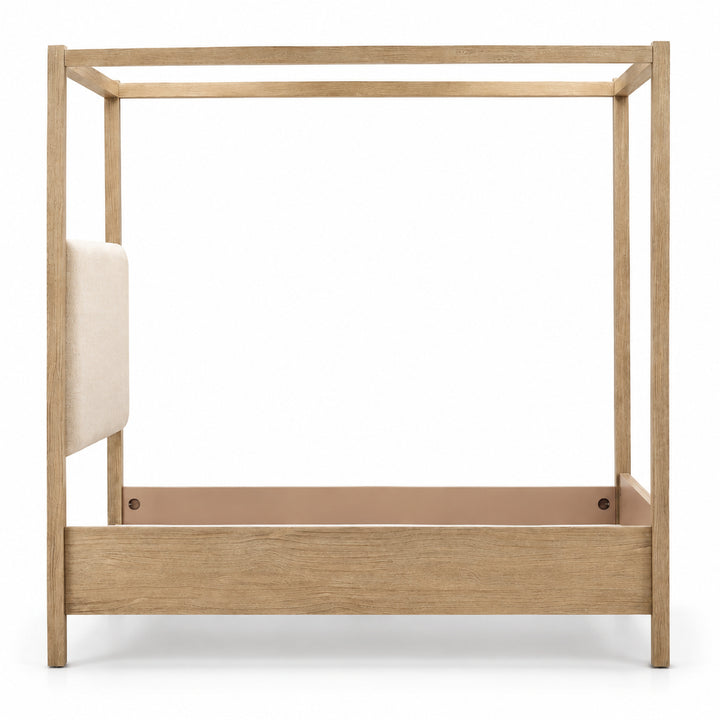 ELLIS CANOPY BED: LIGHT WARM WASH