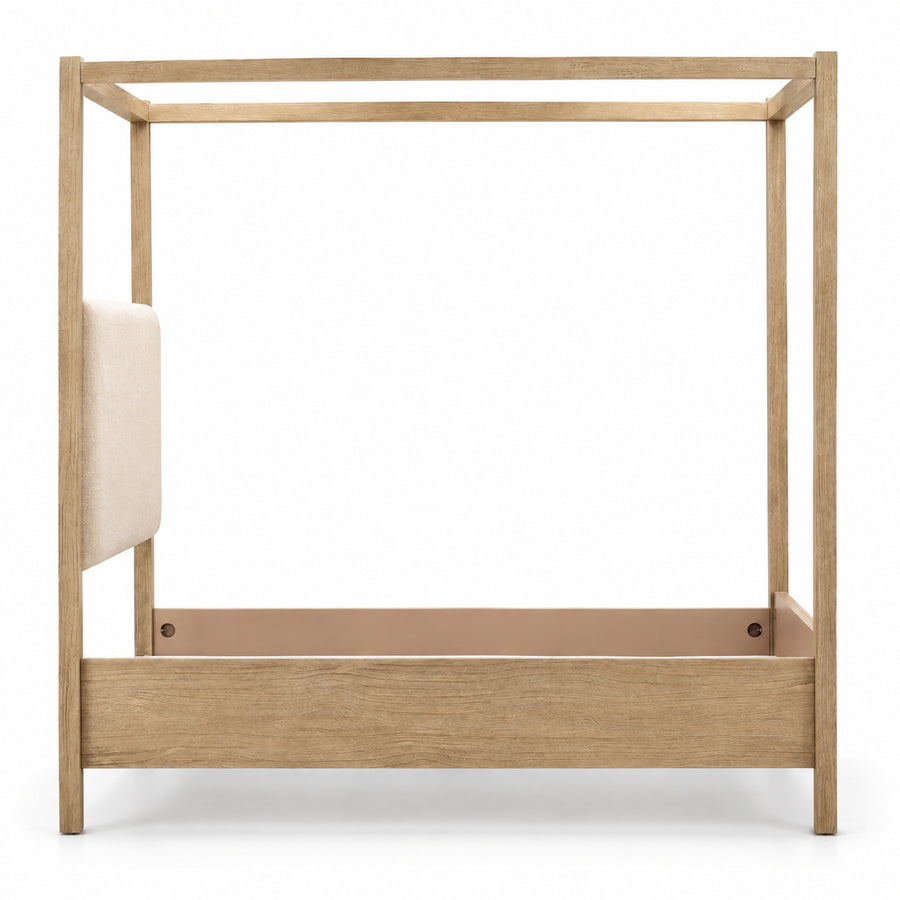 ELLIS CANOPY BED: LIGHT WARM WASH