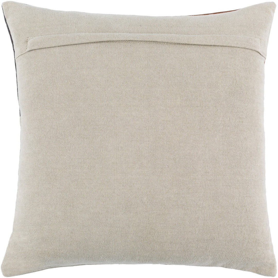 ELLIS LEATHER PATCHWORK PILLOW