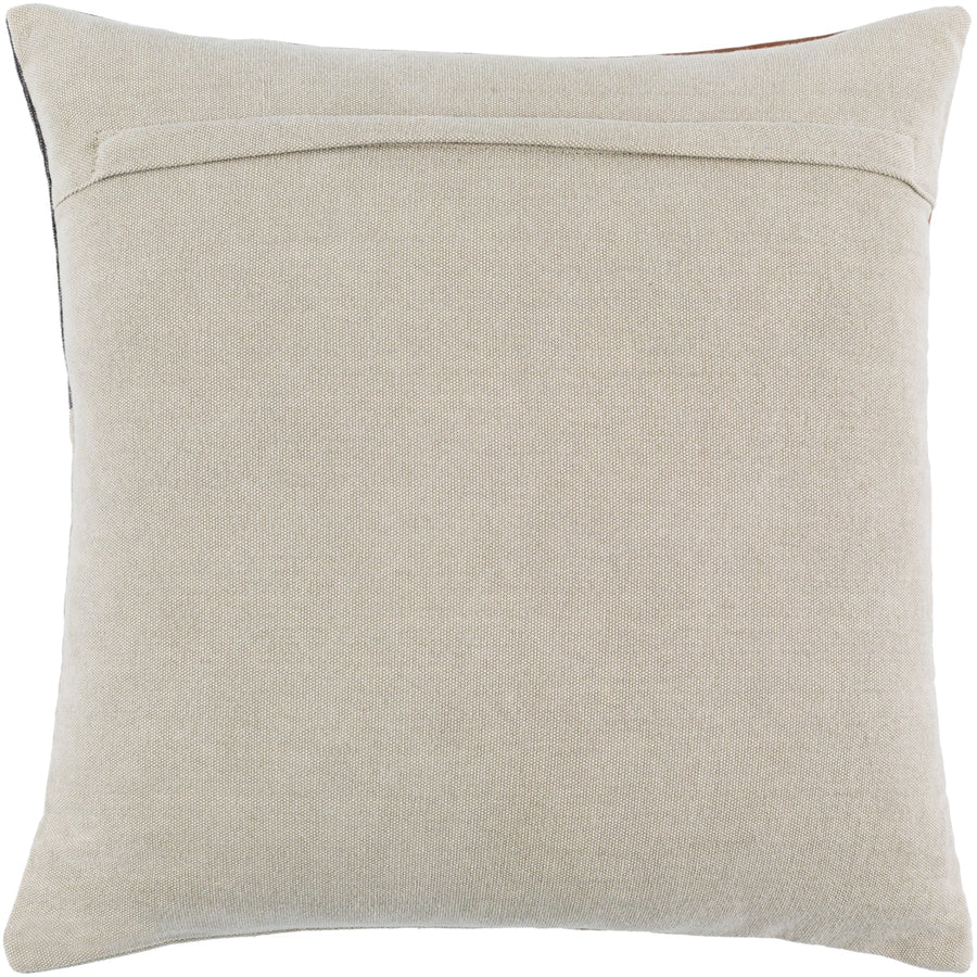 ELLIS LEATHER PATCHWORK PILLOW