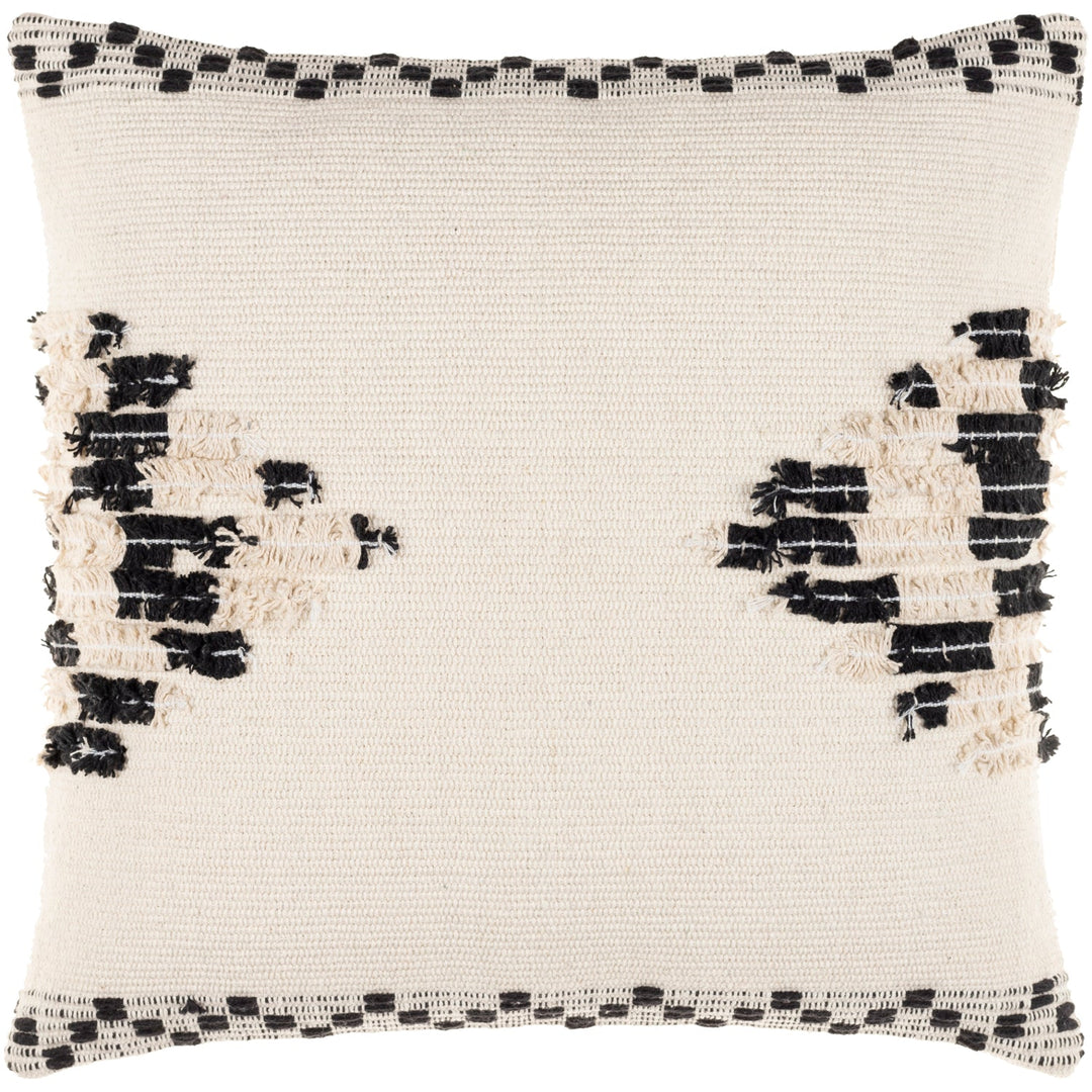 ELSA PILLOW: CREAM, BLACK