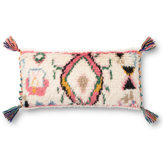 ELSIE MOROCCAN BERBER SHAG LUMBAR PILLOW