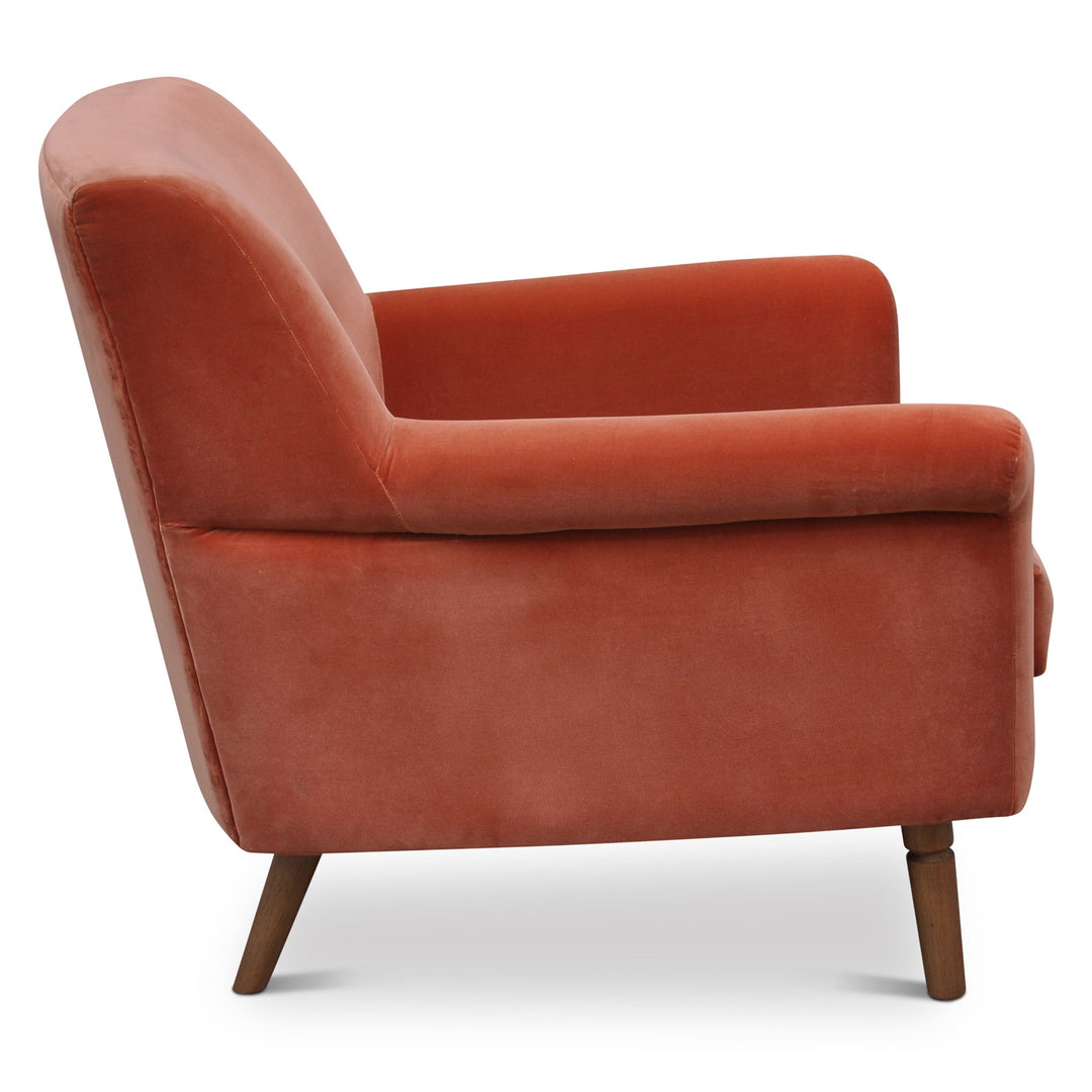 EMELIA VELVET LOUNGE CHAIR