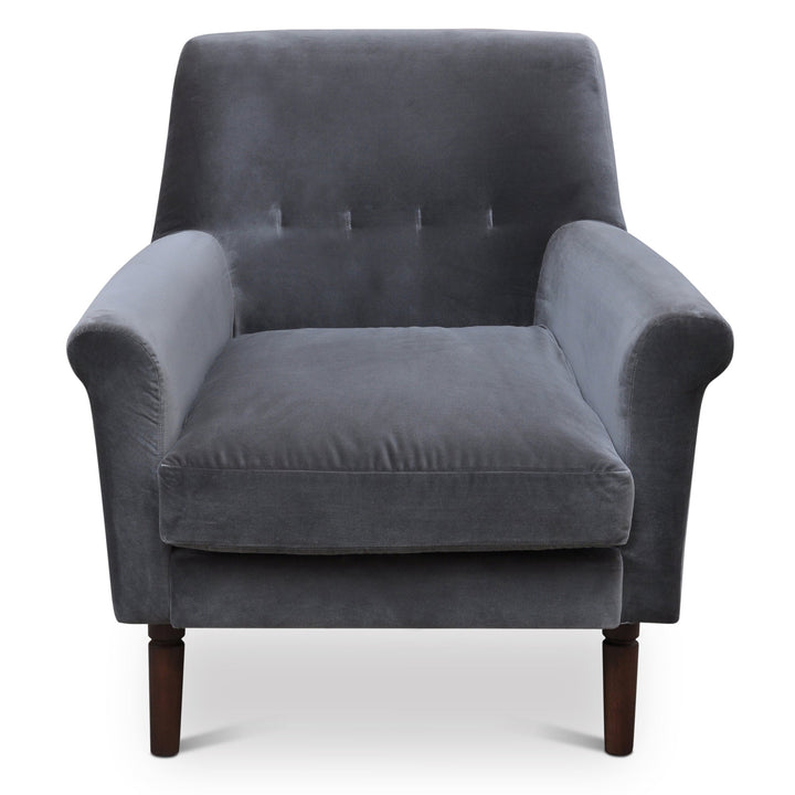 EMELIA VELVET LOUNGE CHAIR