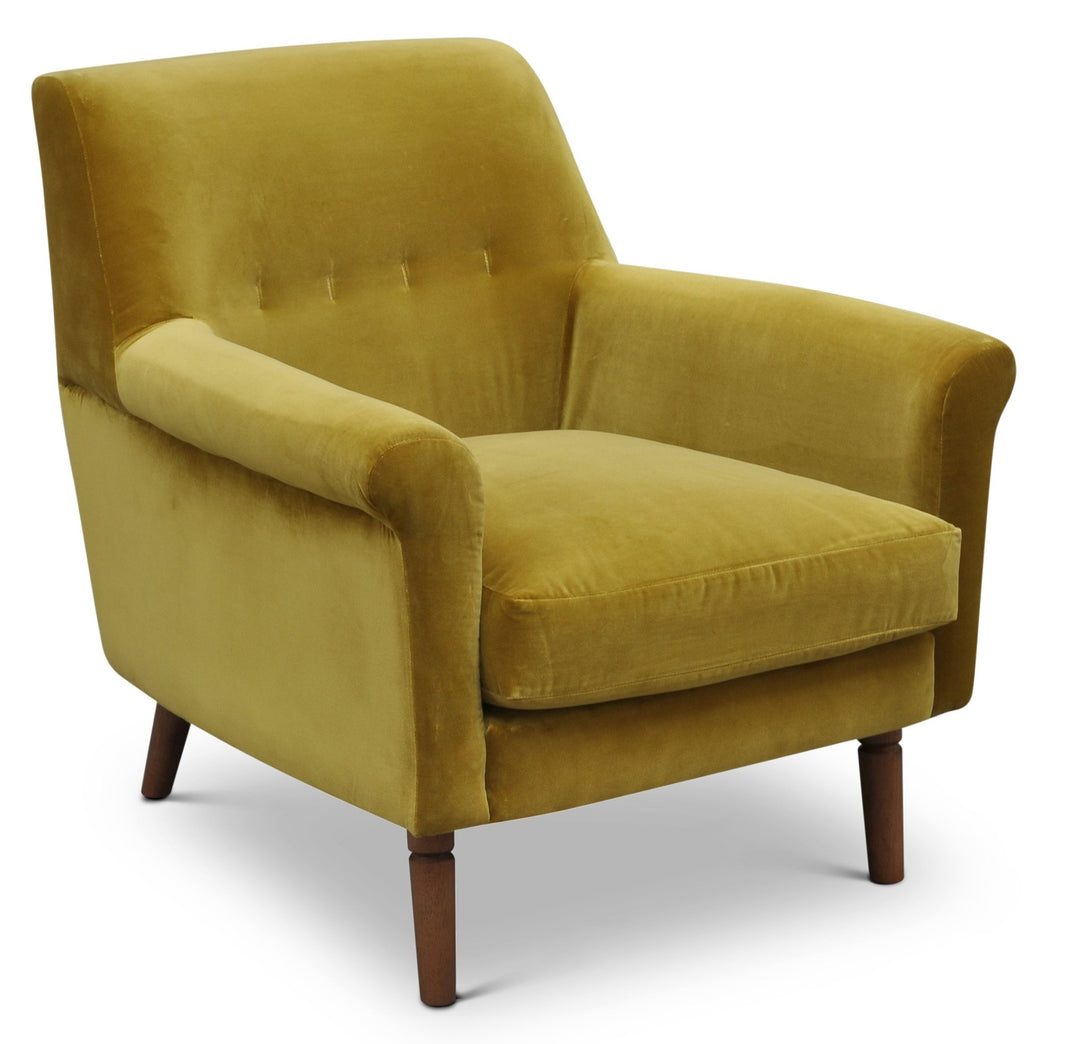 EMELIA VELVET LOUNGE CHAIR