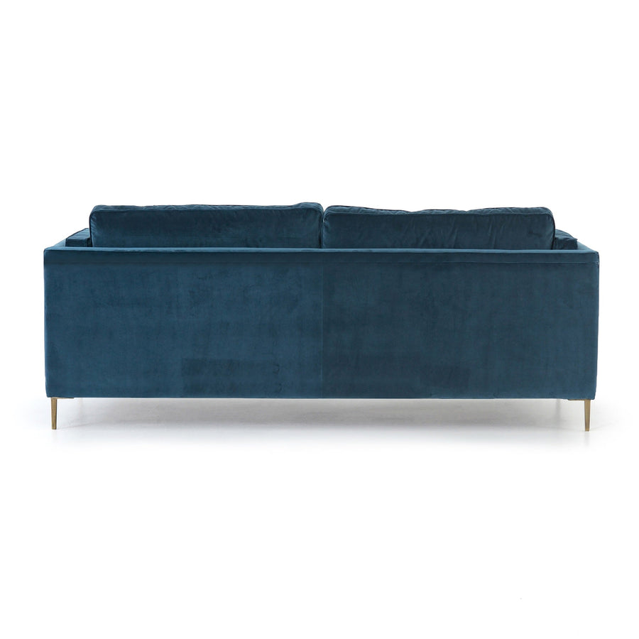 EMERY SOFA: SAPPHIRE BAY VELVET