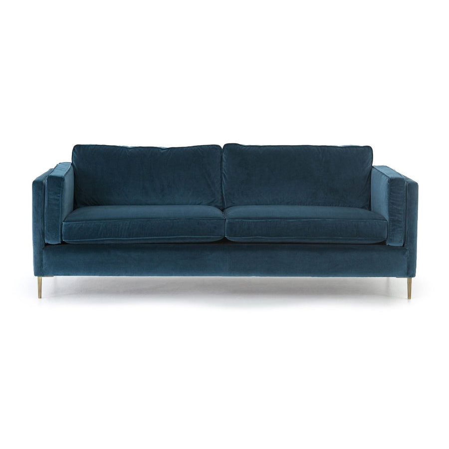 EMERY SOFA: SAPPHIRE BAY VELVET