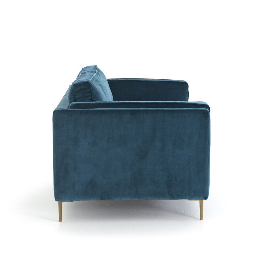 EMERY SOFA: SAPPHIRE BAY VELVET