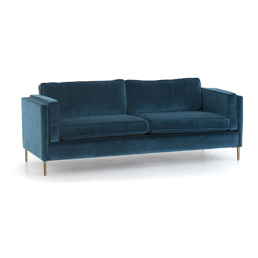 EMERY SOFA: SAPPHIRE BAY VELVET