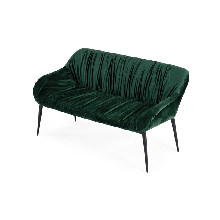 EMILE GREEN VELVET SETTEE