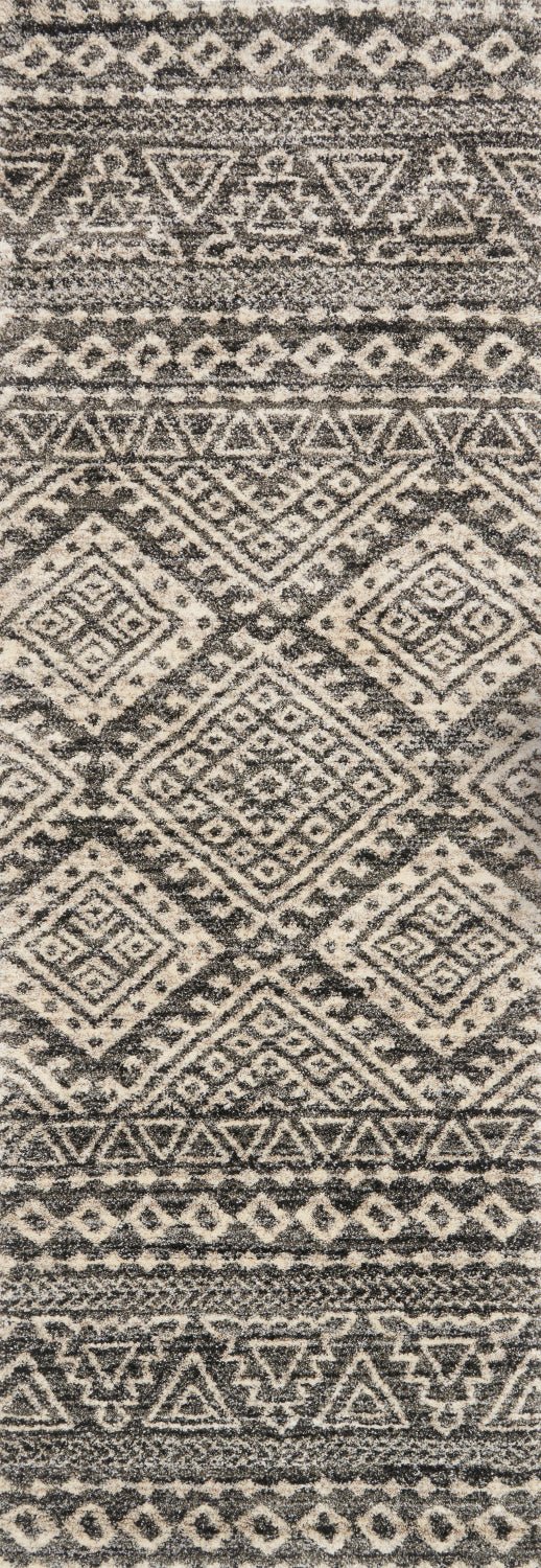 EMORY 08 RUG: GRAPHITE, IVORY