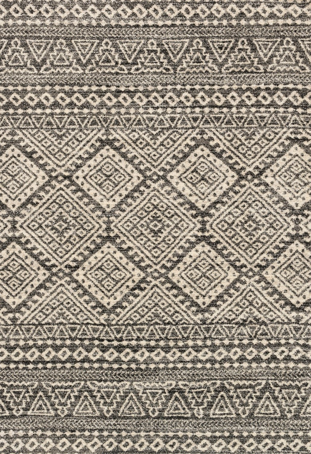 EMORY 08 RUG: GRAPHITE, IVORY