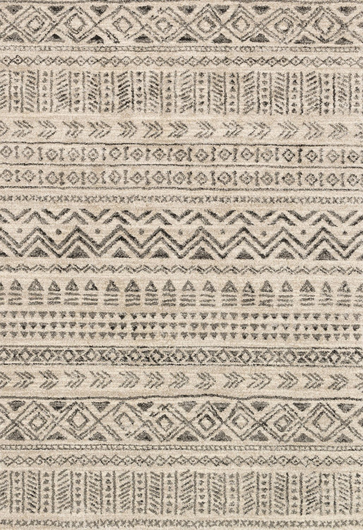 EMORY 10 RUG: STONE, GRAPHITE