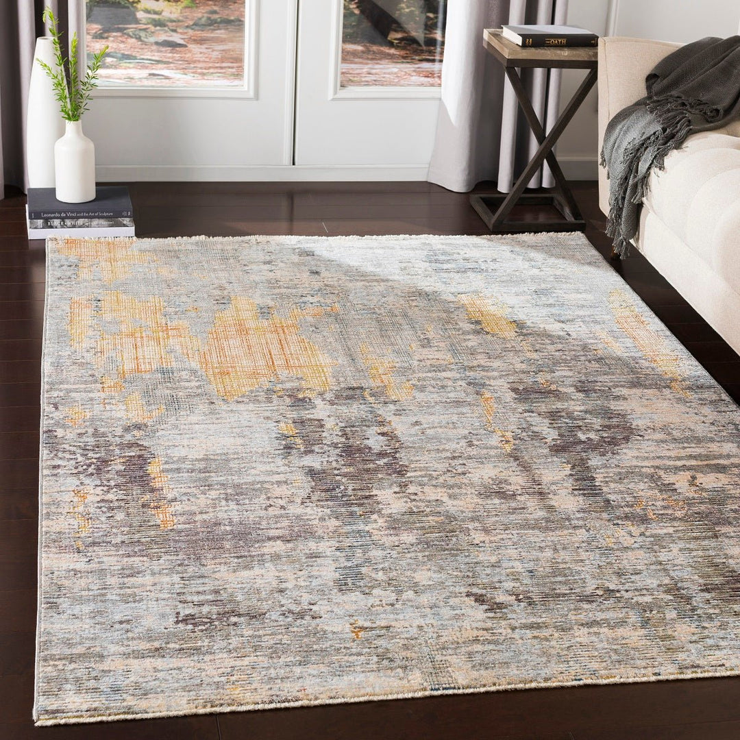 EMRYS RUG: ICE, OLIVE MULTI