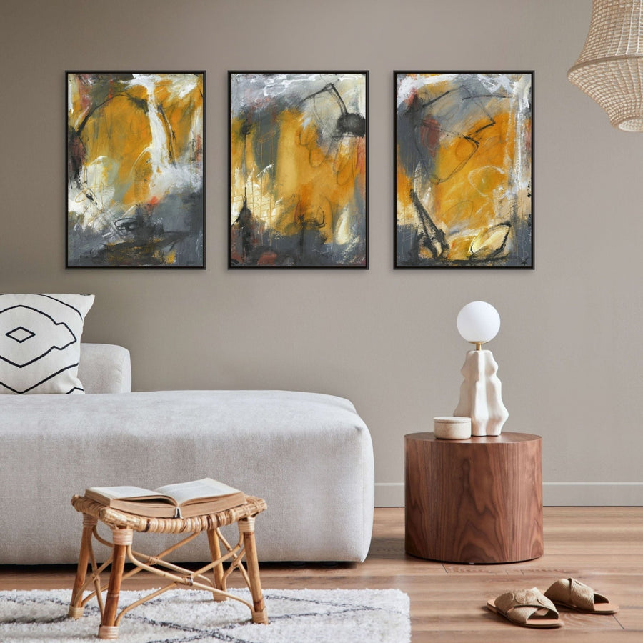 "ENTRANCED BY THE RAIN I" CANVAS ART