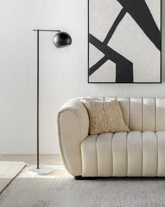 ETHAN FLOOR LAMP: BLACK