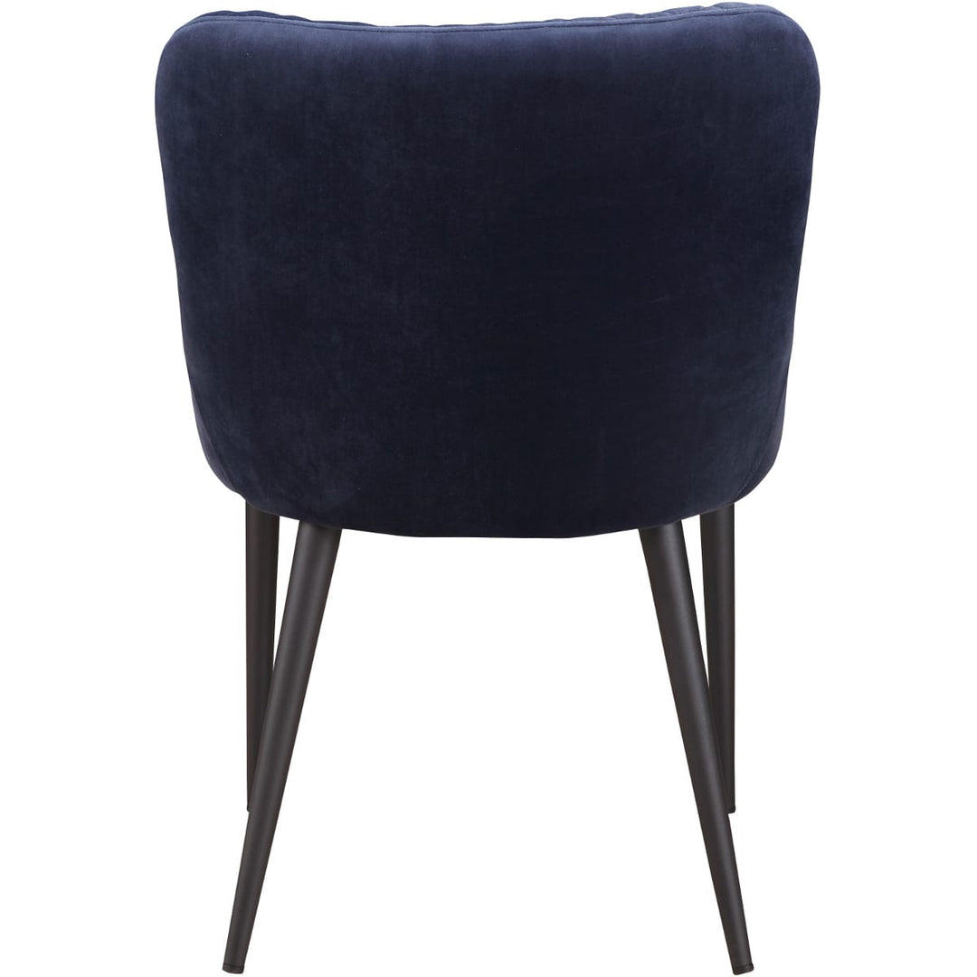 ETTA DINING CHAIR: DARK BLUE