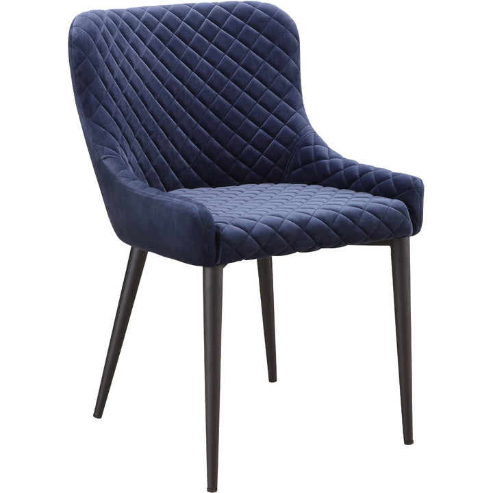 ETTA DINING CHAIR: DARK BLUE