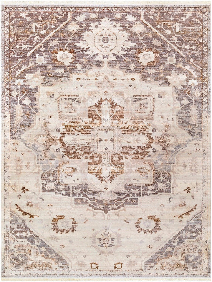 ETTA RUG: TAUPE, GREY