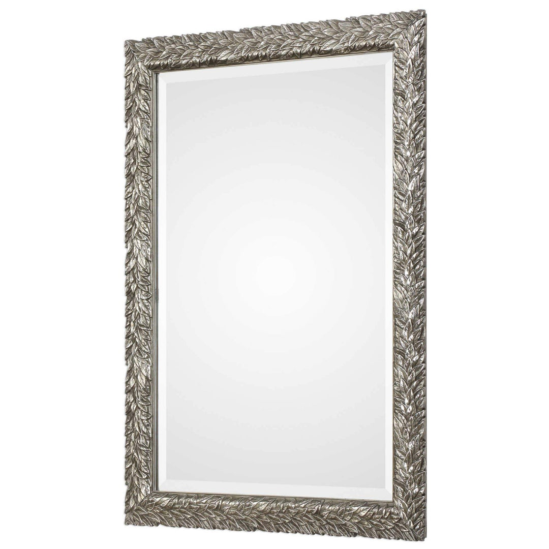 EVE BURNISHED SILVER LEAF MIRROR