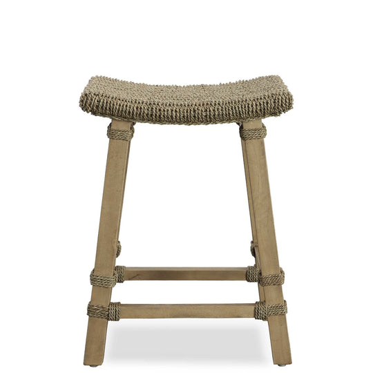 EVERGLADE WOVEN SEAGRASS COUNTER STOOL