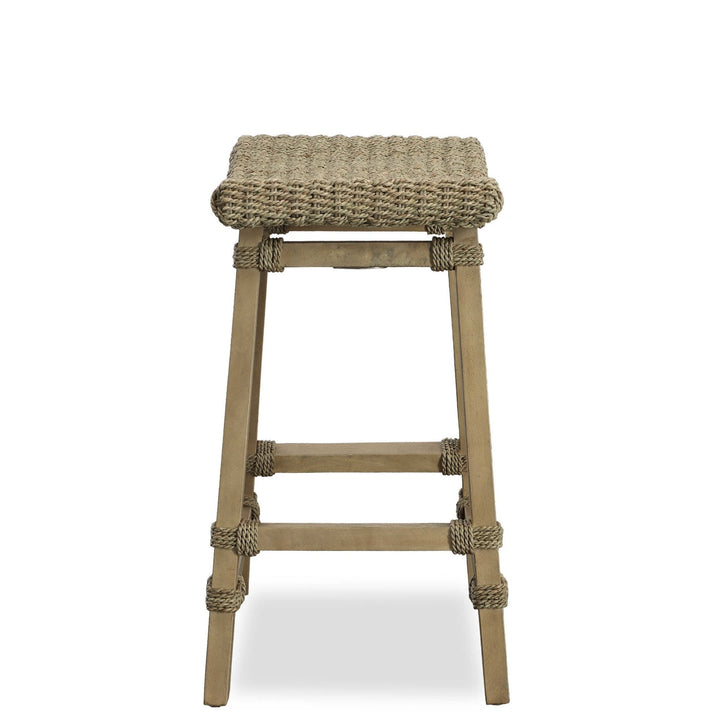 EVERGLADE WOVEN SEAGRASS COUNTER STOOL