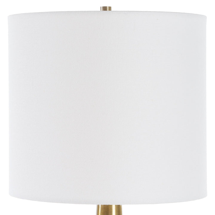 EZRA BRASS BUFFET LAMP