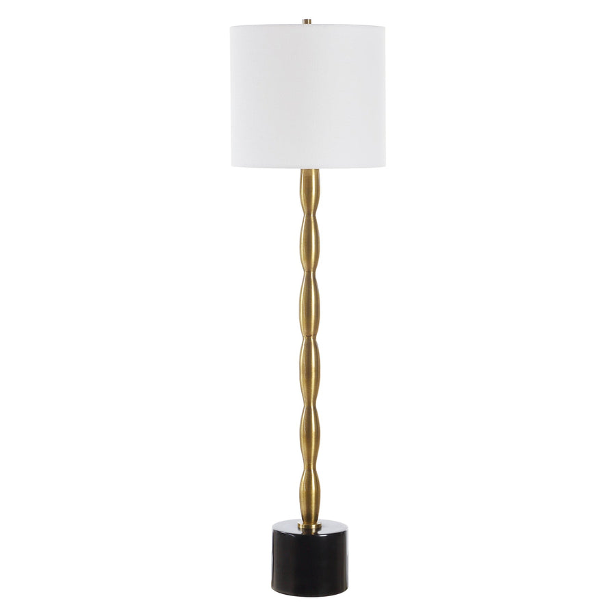 EZRA BRASS BUFFET LAMP