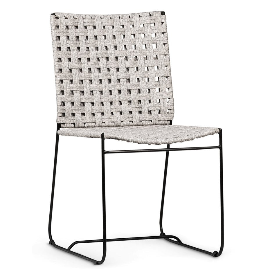 EZRA INDOOR - OUTDOOR ROPE DINING CHAIR | SET OF 2