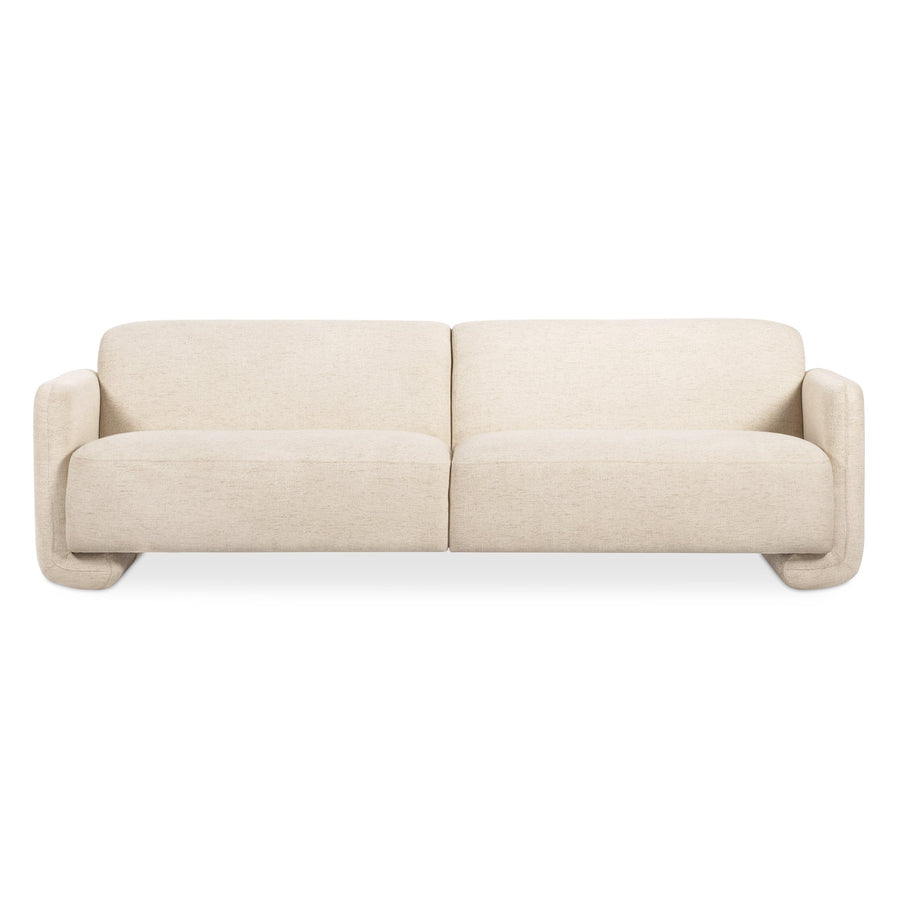 FALLON 98" SOFA: FLECKED IVORY