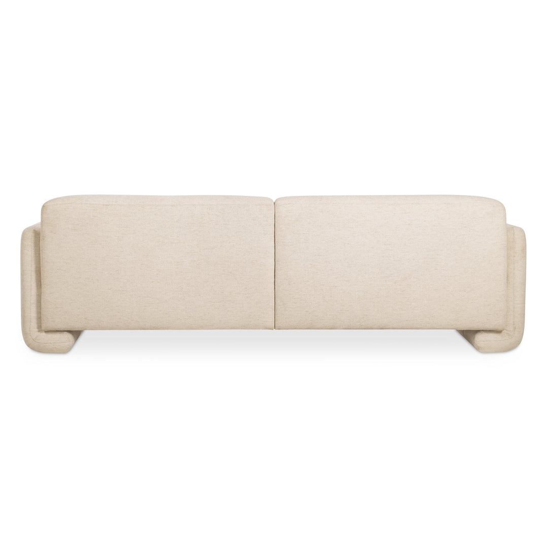 FALLON 98" SOFA: FLECKED IVORY