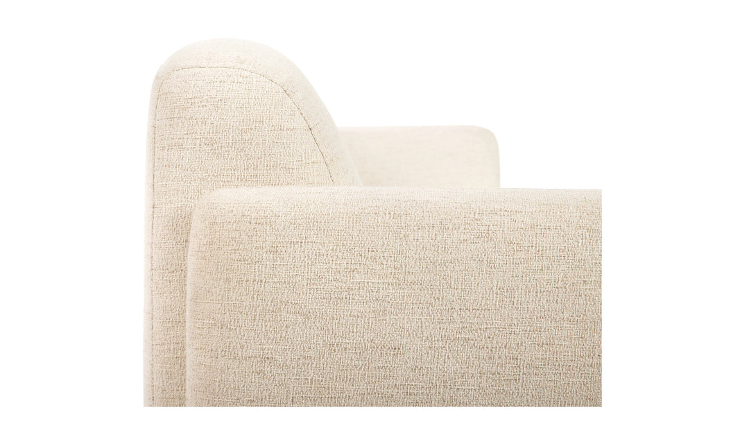 FALLON 98" SOFA: FLECKED IVORY