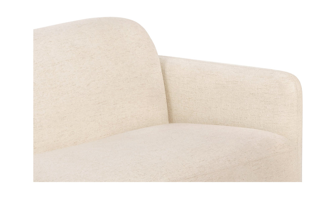 FALLON 98" SOFA: FLECKED IVORY