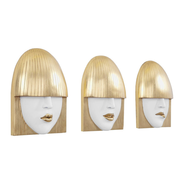 FASHION FACES WALL TILES | SET OF 3