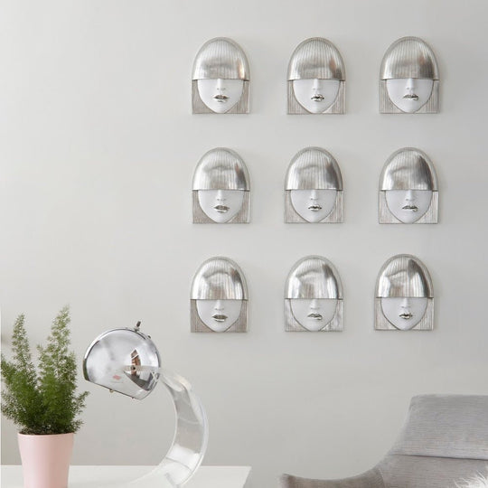 FASHION FACES WALL TILES | SET OF 3